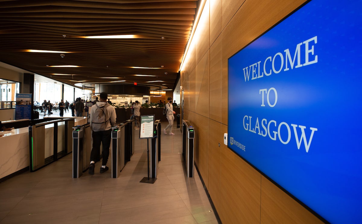 “Lunch for All” at Glasgow Inside UCR UC Riverside